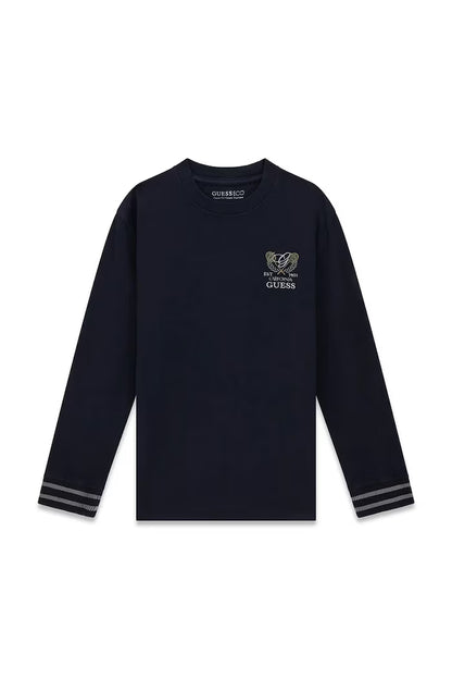 GUESS KIDS OVERSIZE GMT DYE LS T SHIRT
