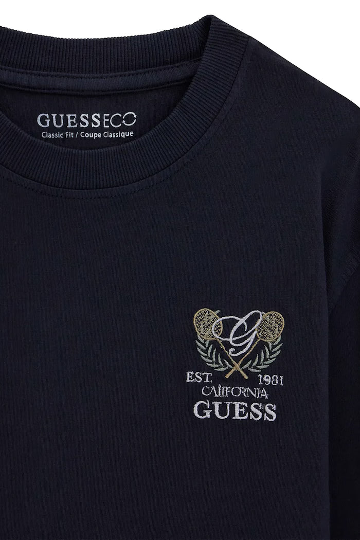 GUESS KIDS OVERSIZE GMT DYE LS T SHIRT