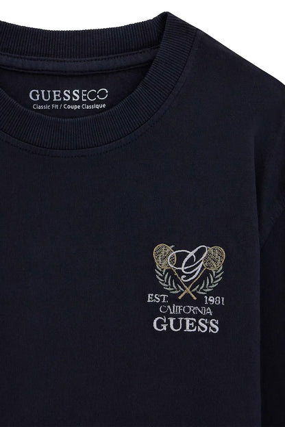 GUESS KIDS OVERSIZE GMT DYE LS T SHIRT