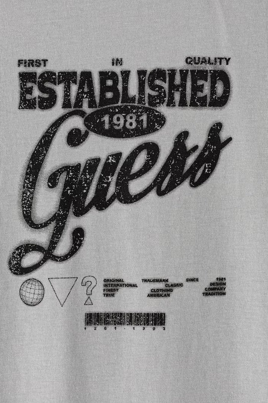 GUESS KIDS LS LOGO T SHIRT