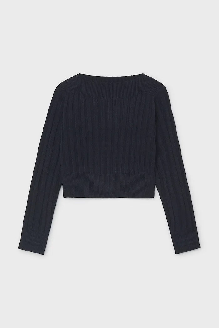 MAYORAL GIRLS KNIT RIBBED TOP