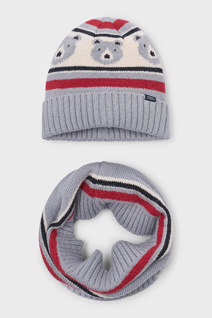 MAYORAL SET BEANIE & NECK WARMER