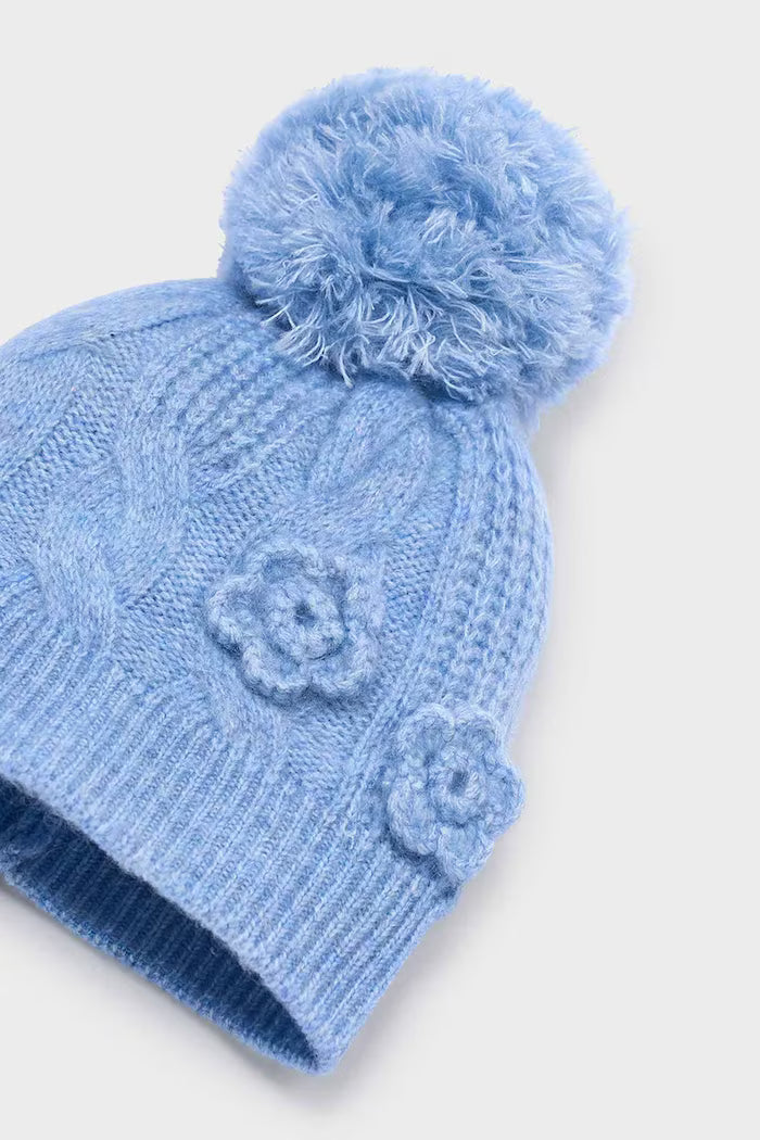 MAYORAL GIRLS 3D FLOWER PRINT WINTER SET