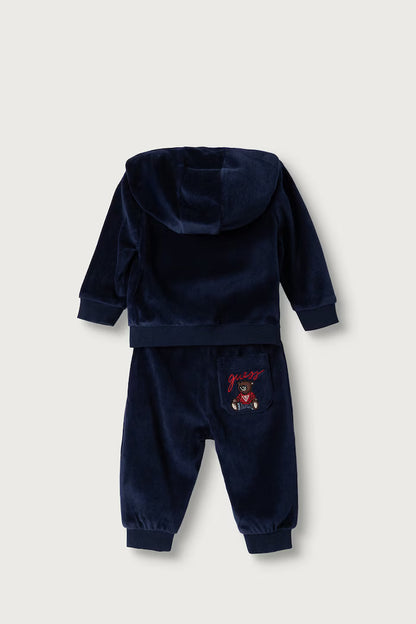 GUESS KIDS HOODED ACTIVE TOP & PANTS SET