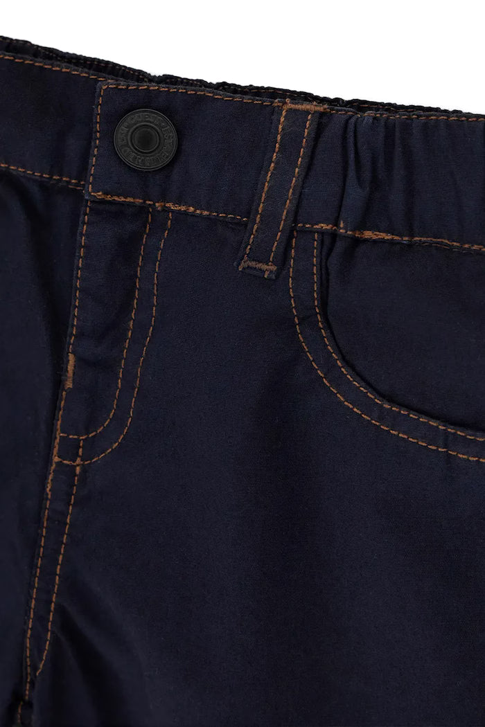 GUESS KIDS BACKPRINT POPLIN SHIRT & PANTS SET
