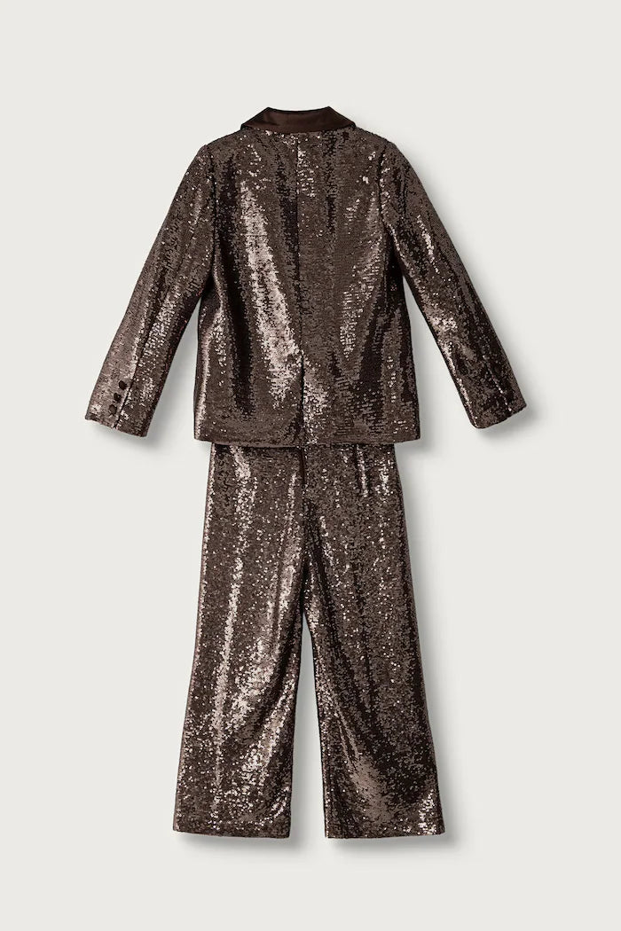 ABEL & LULA GIRLS ALLOVER SEQUINS SUIT