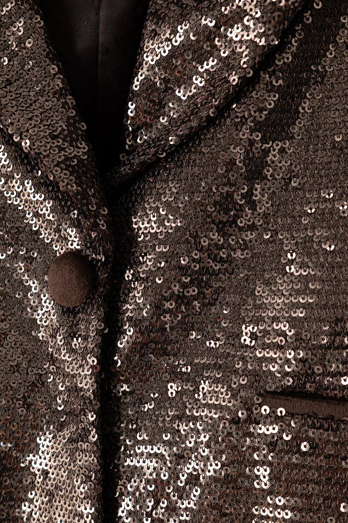 ABEL & LULA GIRLS ALLOVER SEQUINS SUIT