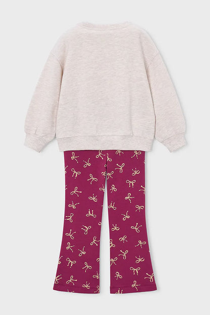 MAYORAL GIRLS SWEATSHIRT & LEGGINGS SET
