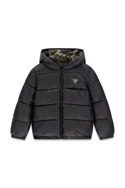GUESS KIDS HOODED PUFFER JACKET