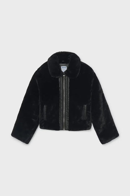 MAYORAL GIRLS FUR COAT