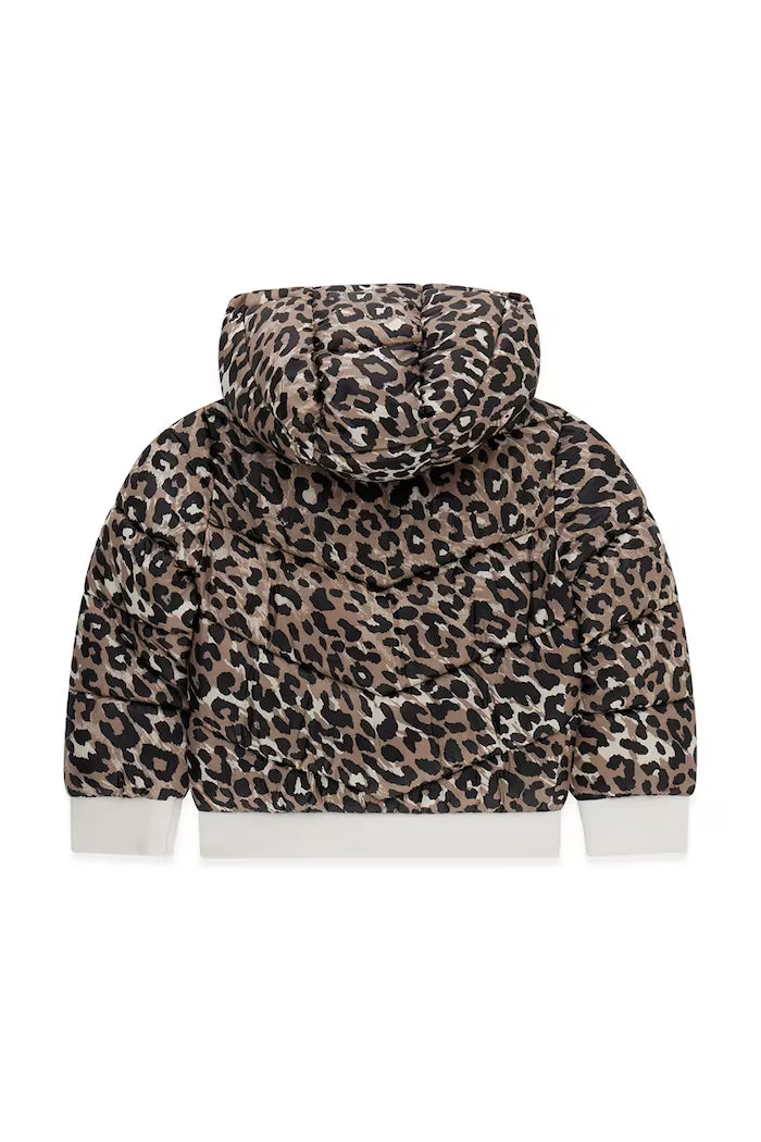 GUESS KIDS HOODED PADDED PUF JACKET