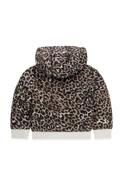 GUESS KIDS HOODED PADDED PUF JACKET