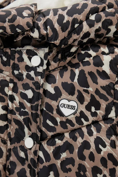GUESS KIDS HOODED PADDED PUF JACKET