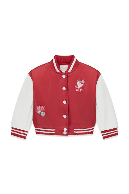 GUESS KIDS NYLON OVERSIZED PADDED JACKET