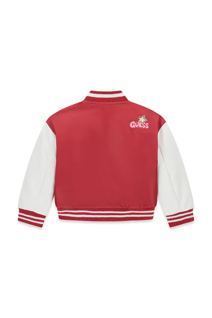 GUESS KIDS NYLON OVERSIZED PADDED JACKET