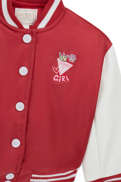 GUESS KIDS NYLON OVERSIZED PADDED JACKET