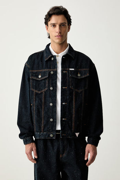 GUESS OVERSIZED DENIM TRUCKER JACKET