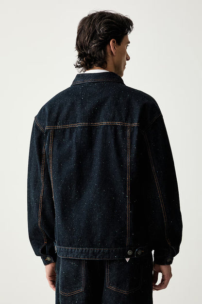 GUESS OVERSIZED DENIM TRUCKER JACKET
