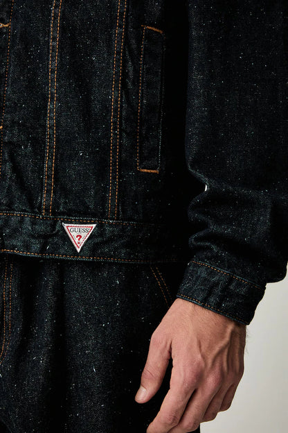 GUESS OVERSIZED DENIM TRUCKER JACKET