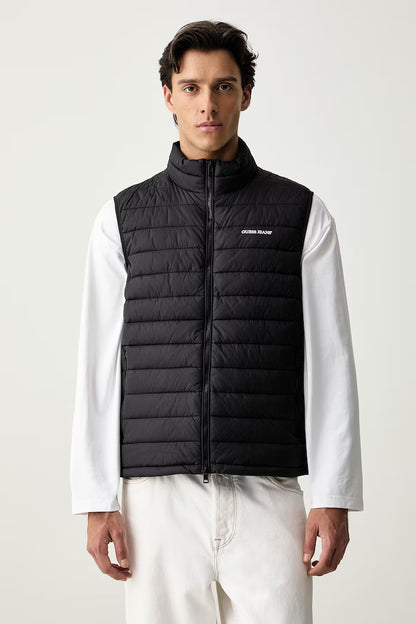 GUESS PANELED PUFFER VEST