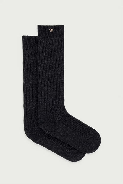 ABEL & LULA GIRLS RIB  HIGH SOCKS