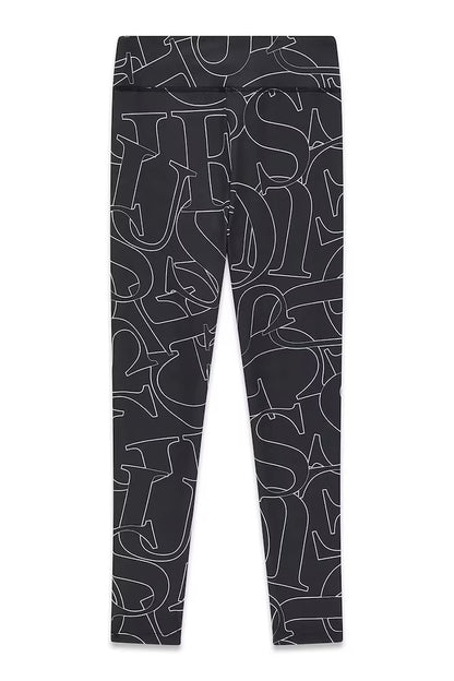 GUESS KIDS ALLOVER LOGO LEGGINGS