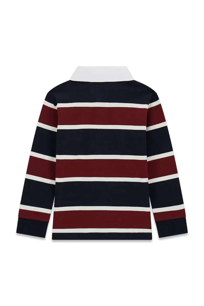 GUESS KIDS HEAVY JERSEY LS POLO SHIRT