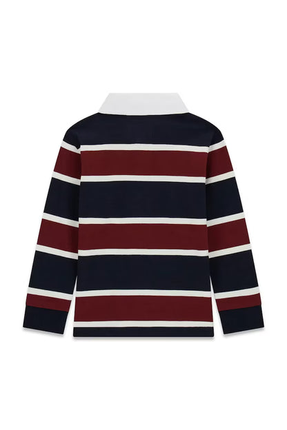 GUESS KIDS HEAVY JERSEY LS POLO SHIRT