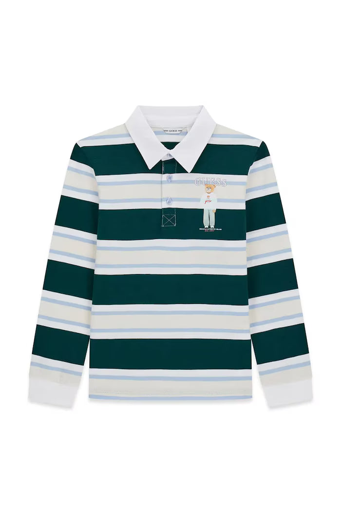 GUESS KIDS HEAVY JERSEY POLO SHIRT