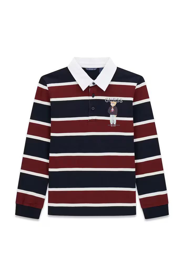 GUESS KIDS HEAVY JERSEY POLO SHIRT