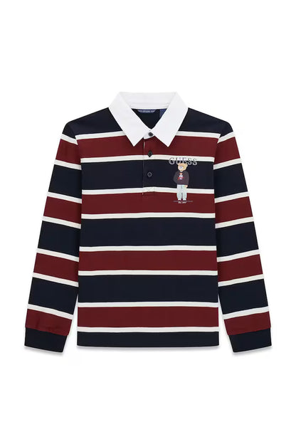 GUESS KIDS HEAVY JERSEY POLO SHIRT