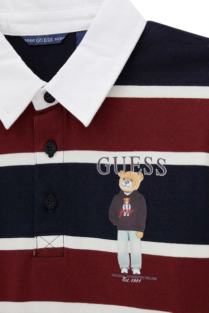 GUESS KIDS HEAVY JERSEY POLO SHIRT