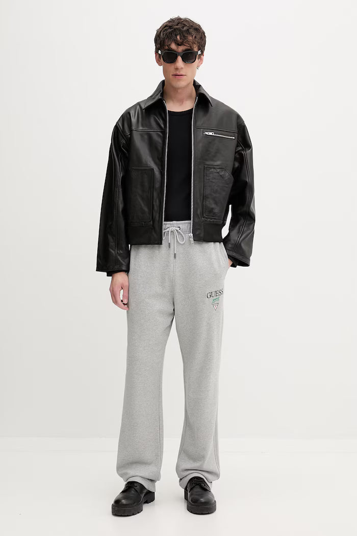 GUESS BAKER LOGO REGULAR FIT SWEATPANTS