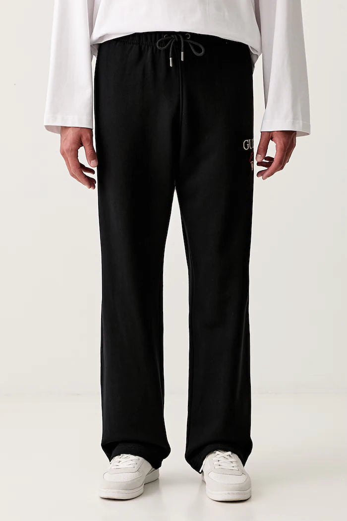 GUESS BAKER LOGO REGULAR FIT SWEATPANTS