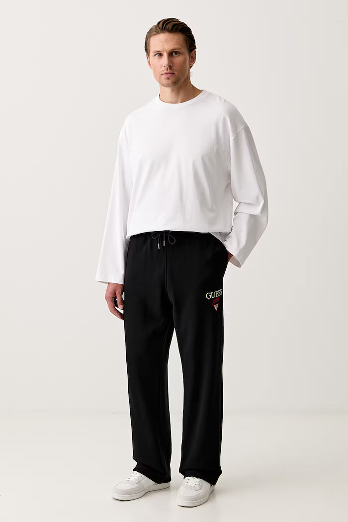 GUESS BAKER LOGO REGULAR FIT SWEATPANTS