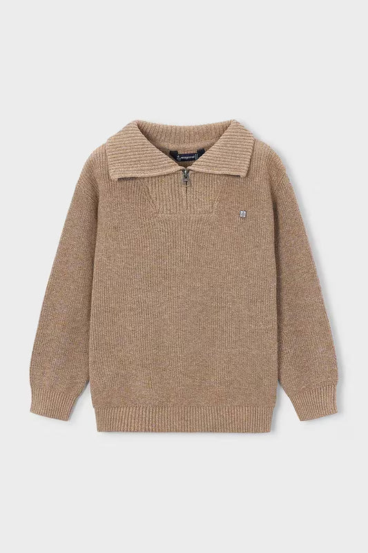 MAYORAL QUARTER ZIP KNITTED JUMPER