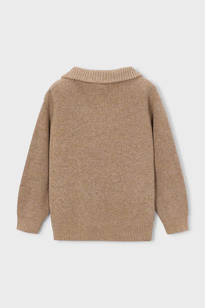 MAYORAL QUARTER ZIP KNITTED JUMPER