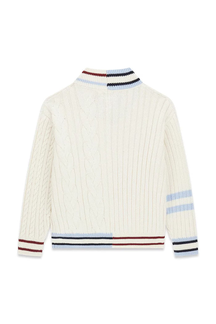 GUESS KIDS KNITTED OVERSIZED SWEATER