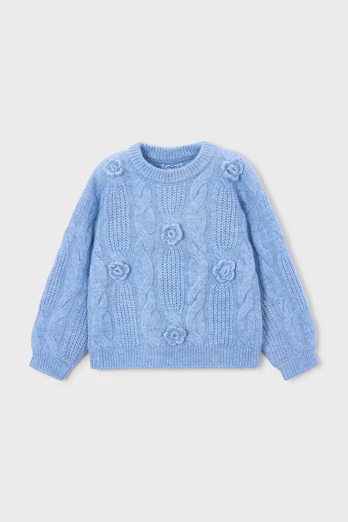 MAYORAL GIRLS 3D PRINT KNITTER SWEATER