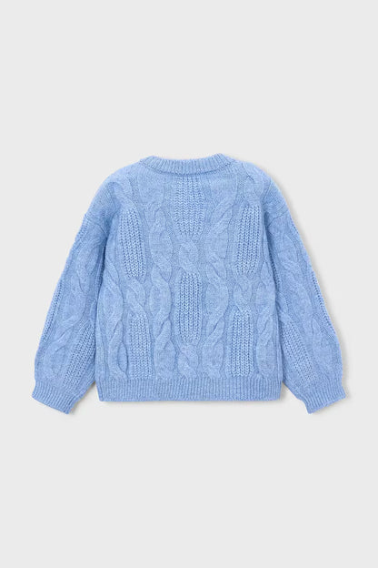 MAYORAL GIRLS 3D PRINT KNITTER SWEATER
