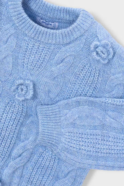 MAYORAL GIRLS 3D PRINT KNITTER SWEATER