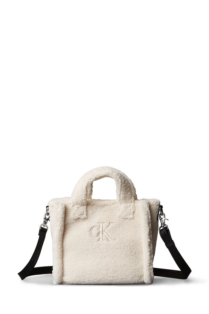 CALVIN KLEIN KIDS FUR CROSSBODY BAG