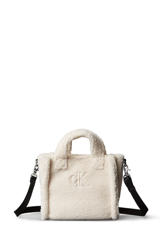 CALVIN KLEIN KIDS FUR CROSSBODY BAG