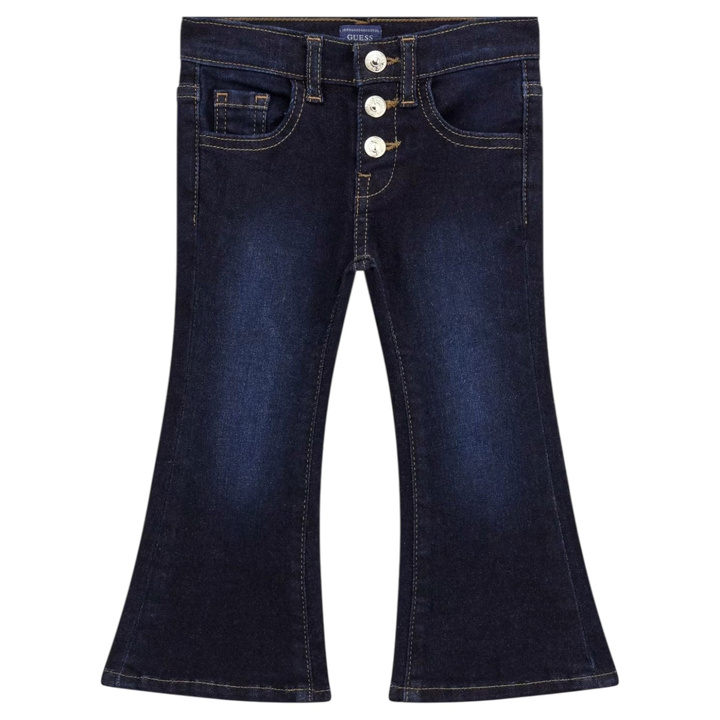 GUESS KIDS FLARE STRETCH DENIM PANTS