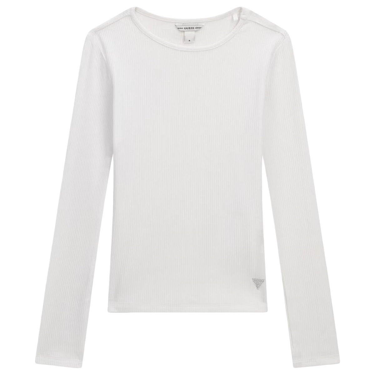 GUESS KIDS GIRLS RIB LS T SHIRT