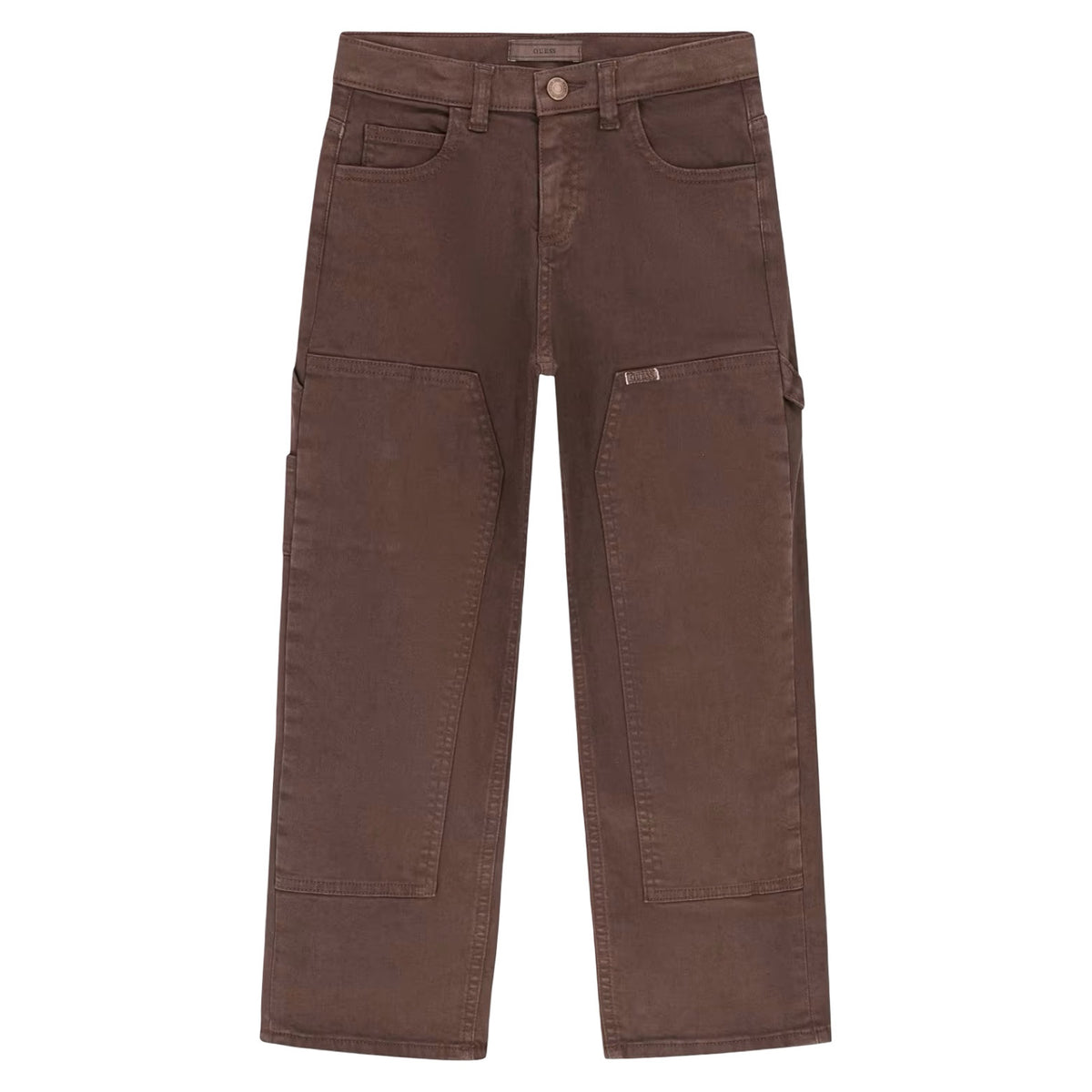 GUESS KIDS GMD STRETCH RELAXED BULL DENIM PANTS