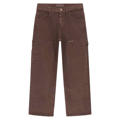 GUESS KIDS GMD STRETCH RELAXED BULL DENIM PANTS