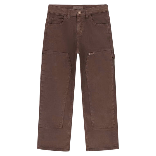 GUESS KIDS GMD STRETCH RELAXED BULL DENIM PANTS