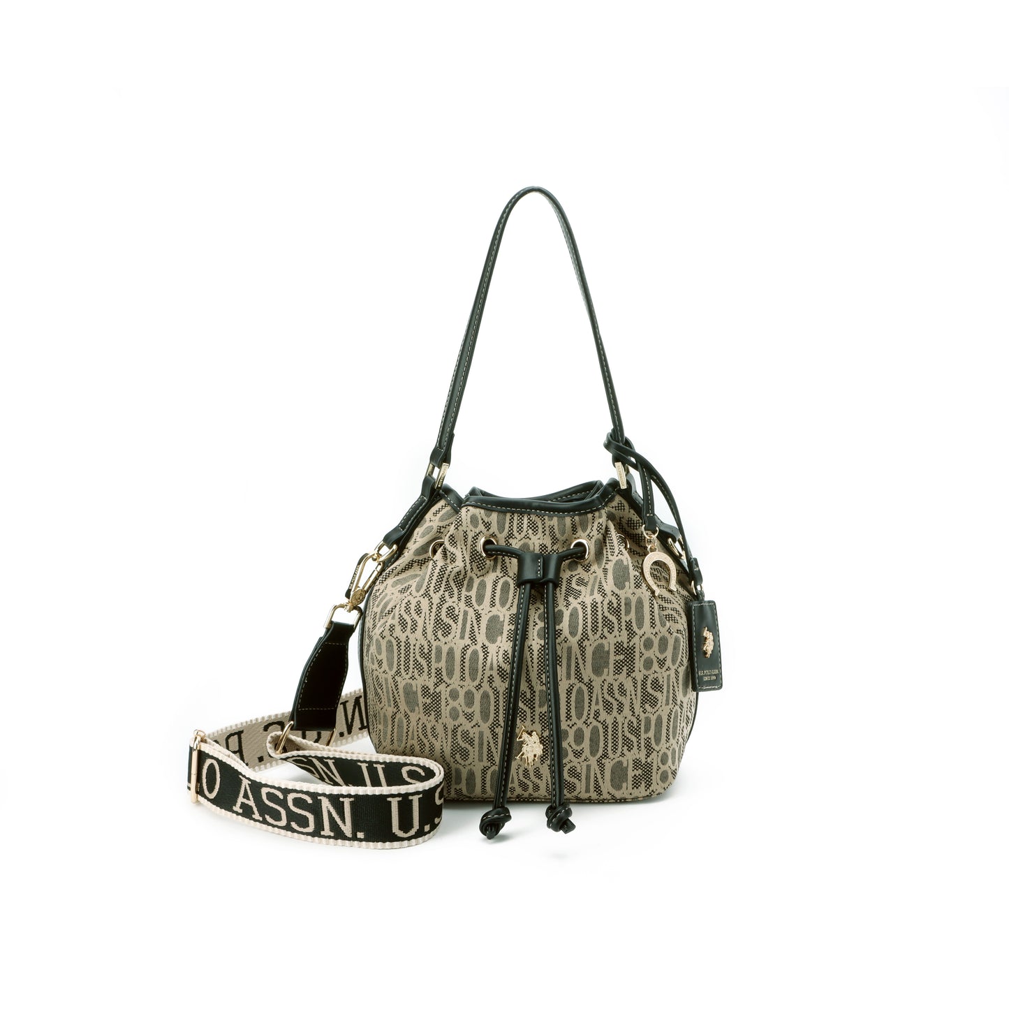 U.S POLO ASSN WOMAN JACQUARD CROSSBODY BAG