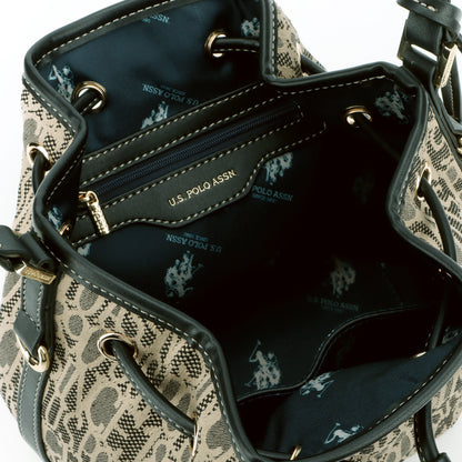 U.S POLO ASSN WOMAN JACQUARD CROSSBODY BAG